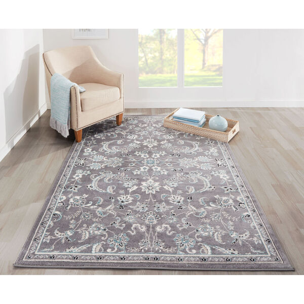 Brooklyn Heights Gray Rectangular: 7 Ft. 10 In. x 9 Ft. 10 In. Rug, image 2