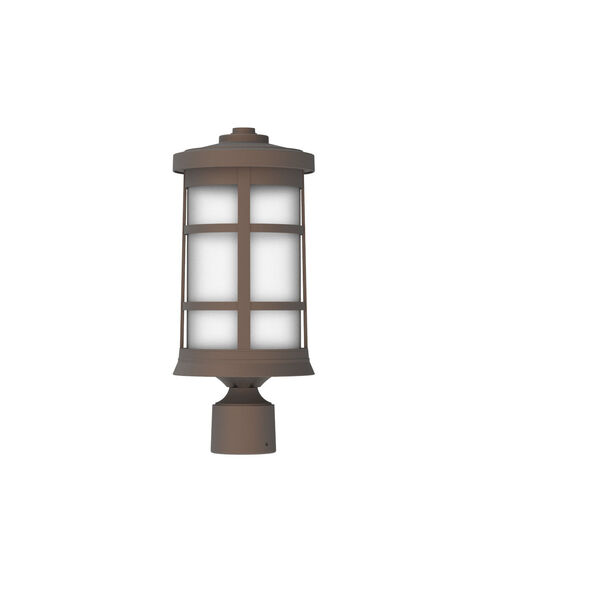 Resilience Lanterns Bronze One-Light Outdoor Post Mount, image 1