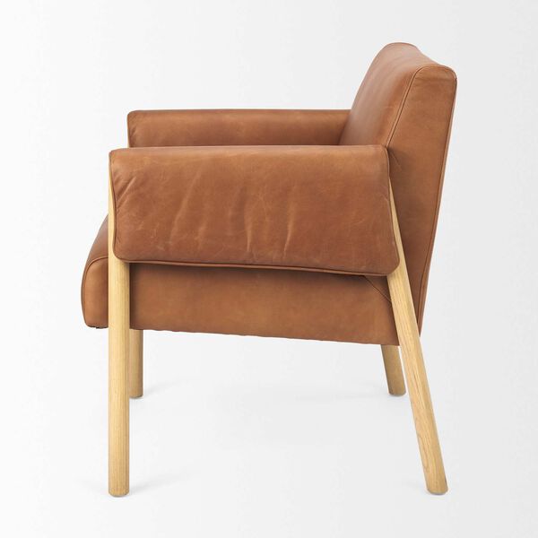 Ashton Brown Accent Chair, image 3