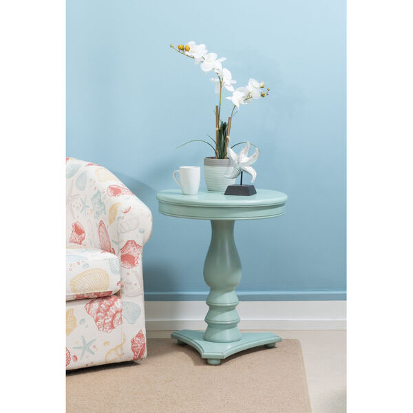 Lucy Teal Blue Side Table, image 4