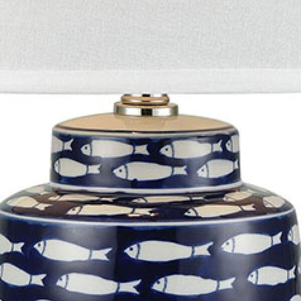 Azul Baru Blue One-Light Table Lamp, image 3