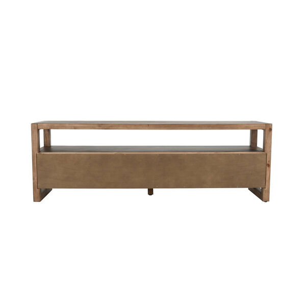 Fenmore Almond Brown Three Drawer TV Stand, image 5