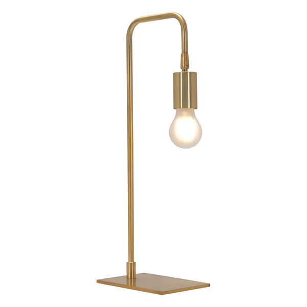 Martia Copper One-Light Desk Lamp, image 1