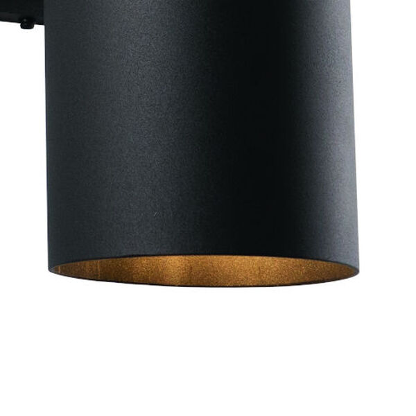 Chiasso Textured Black Two-Light 5-Inch Outdoor Wall Light, image 6