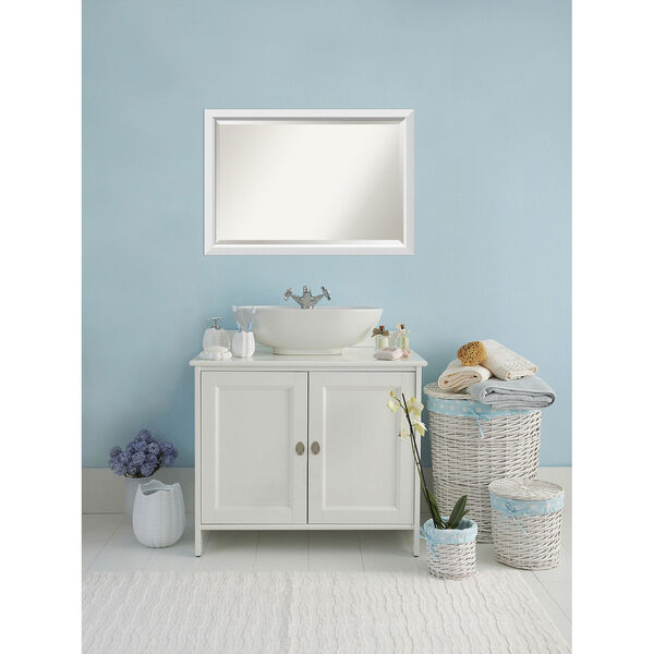 Blanco White, 39 x 27 In. Framed Mirror, image 5