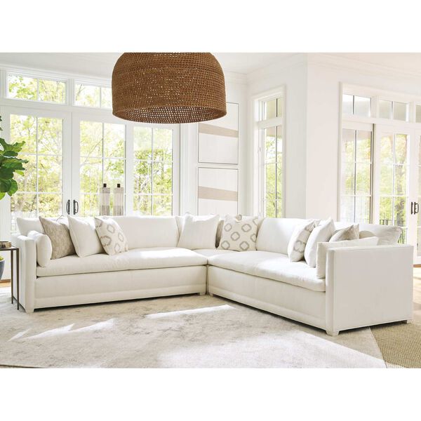 Barclay Butera White Colony Sectional, image 1