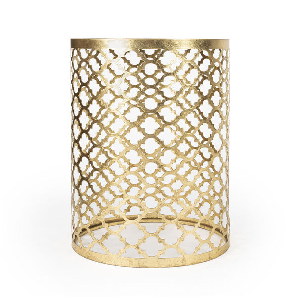 Corselo Gold Accent Table, image 3