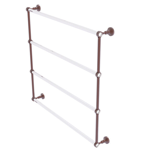 Pacific Grove Antique Copper 4 Tier 36-Inch Ladder Towel Bar, image 1