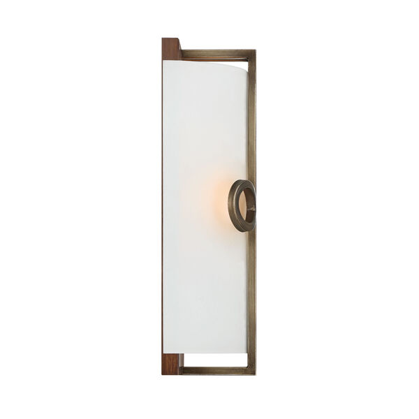 Yorkville Aged Darkwood with Silver Pati Two-Light Wall Sconce, image 6