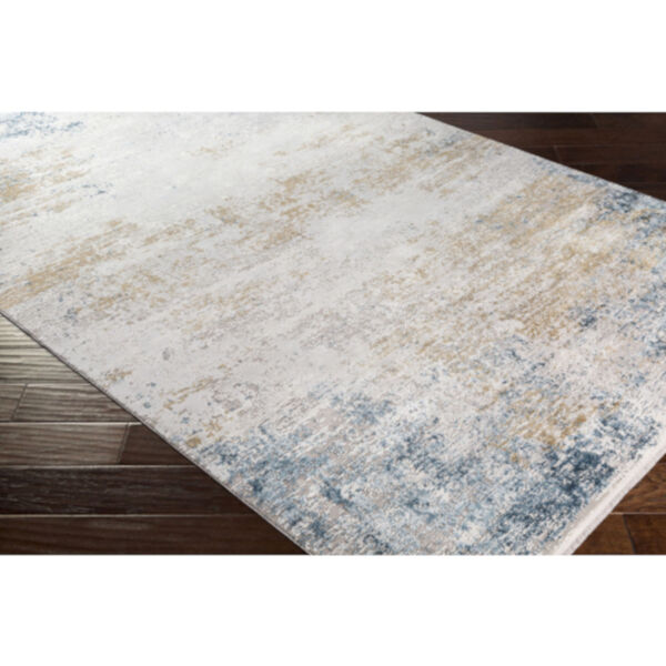 Solar Sky Blue and Taupe Rectangular: 12 Ft. x 15 Ft. Rug, image 5