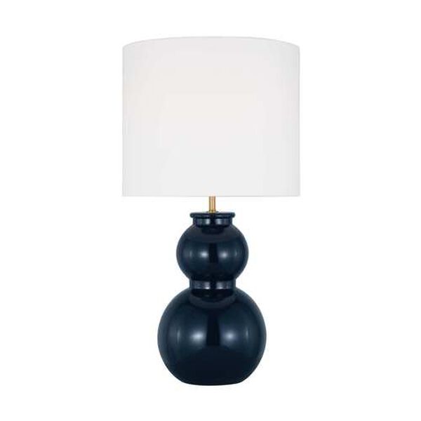 Buckley Gloss Navy One-Light Table Lamp, image 1