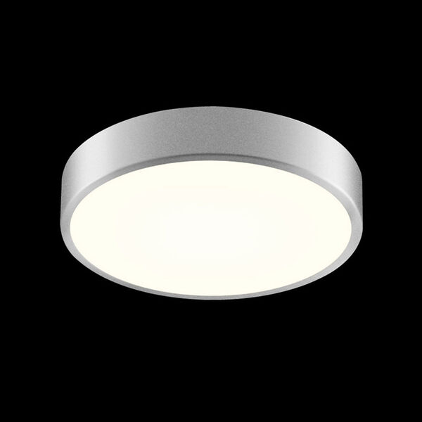 Pi Bright Satin Aluminum LED Surface Mount, image 1