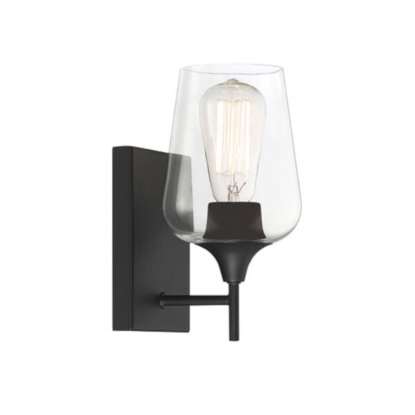 Selby Black One-Light Wall Sconce, image 3