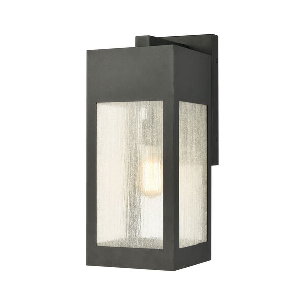 Angus Charcoal Eight-Inch One-Light Outdoor Wall Sconce, image 1