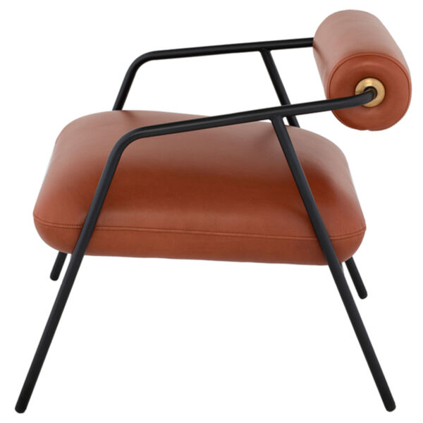 Cyrus Brown and Dark Gray Occasional Chair, image 3