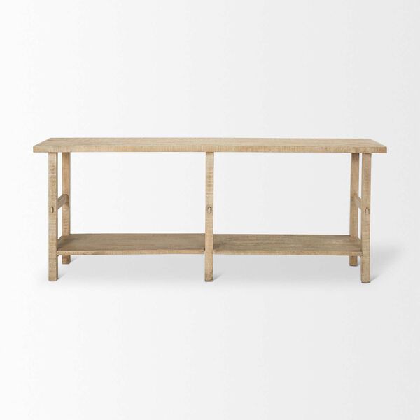 Rosie Blonde Wood Console Table, image 2
