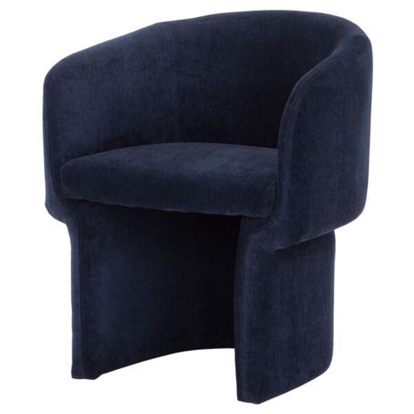 Clementine Navy Blue Dining Chair, image 1