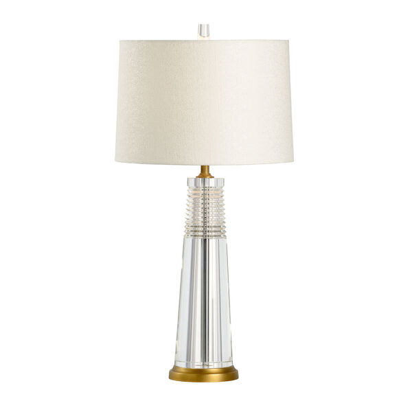 Hayden Clear Table Lamp, image 1
