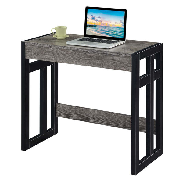 Monterey Weathered Gray and Black Desk, image 3