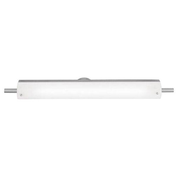 Vail Brushed Steel One-Light Small Wall and Vanity Light, image 1