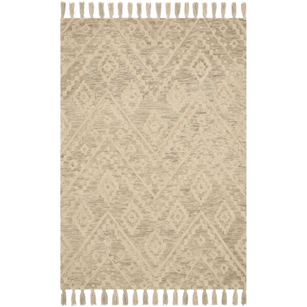 Crafted by Loloi Zagora Oatmeal Runner: 2 Ft. 6 In. x 7 Ft. 6 In., image 1