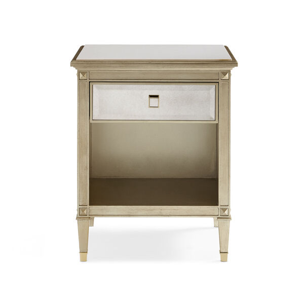 Classic Gold You Are a Beauty Nightstand, image 3