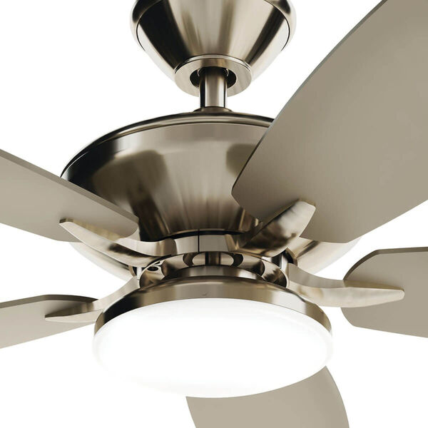 Renew Designer Painted Brushed Nickel 52-Inch LED Ceiling Fan, image 5