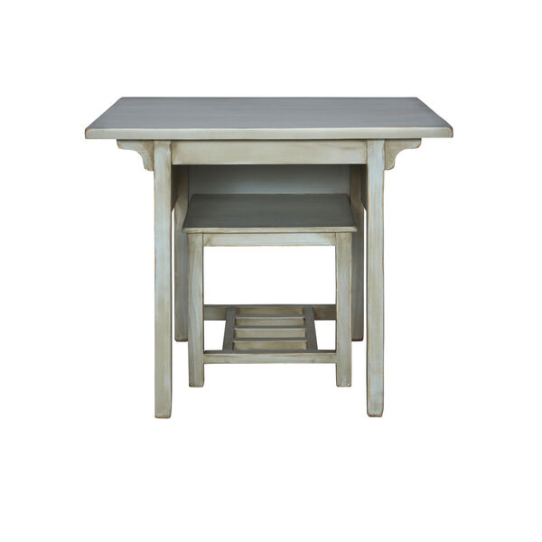 Remi Light Seafoam Desk with Chair, image 3