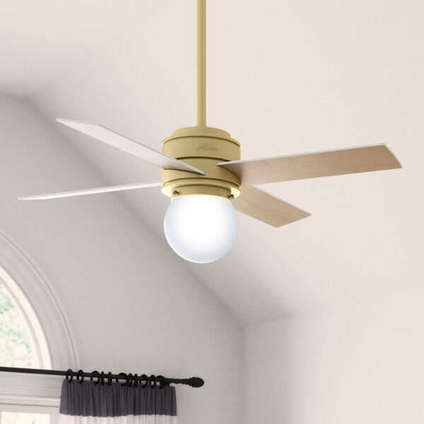 Hepburn Modern Brass 44-Inch LED Ceiling Fan, image 8