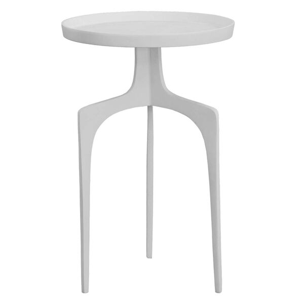 Kenna White Accent Table, image 1