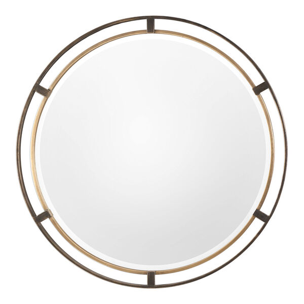 Carrizo Bronze Round Mirror, image 2