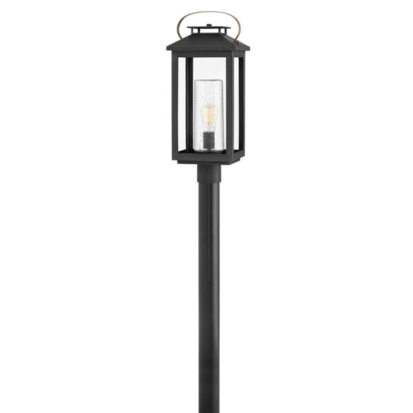Atwater Black LED One-Light Outdoor Post Mount, image 1