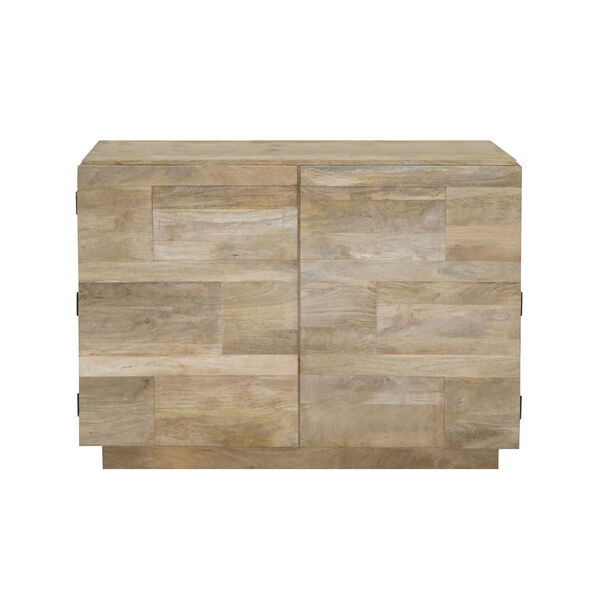Outbound Natural Mango Accent Cabinet, image 1