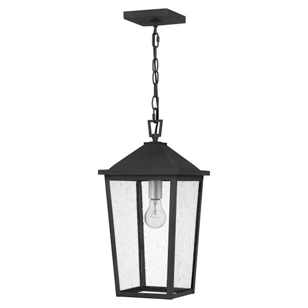 Stoneleigh Mottled Black One-Light Outdoor Lantern, image 2