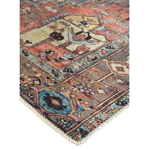 Percy Taupe Red Brown Area Rug, image 5