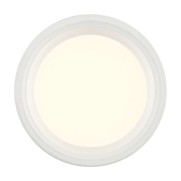 Reel White Five-Inch LED Flush Mount, image 2