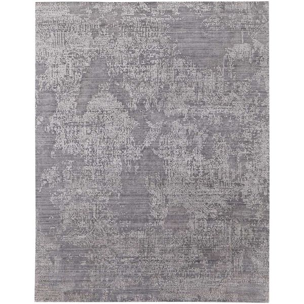 Eastfield Abstract Gray Rectangular 3 Ft. x 5 Ft. Area Rug, image 1