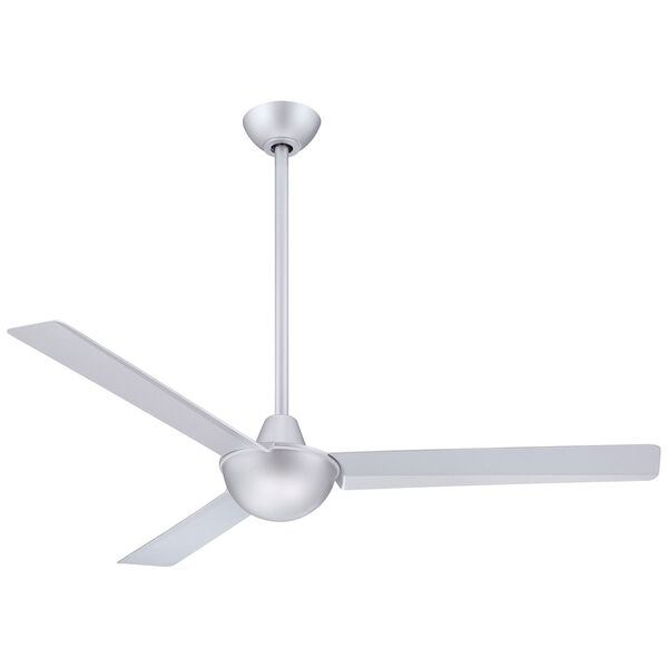 Kewl 52-Inch Ceiling Fan in Silver with Three Blades, image 1