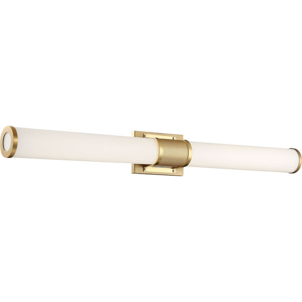 Caper Brass One-Light ADA LED Vanity with 3000K, 3315 Lumens, image 1