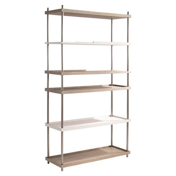 Anax Graphite, White and Natural Etagere, image 2