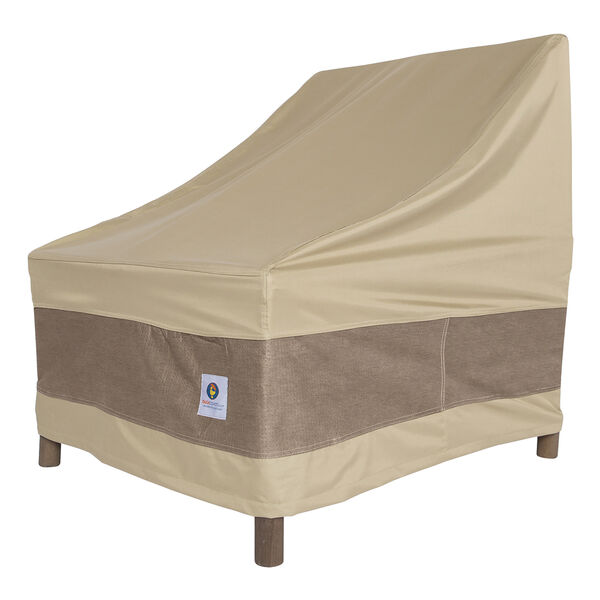 Elegant Swiss Coffee 40 In. Patio Chair Cover, image 1