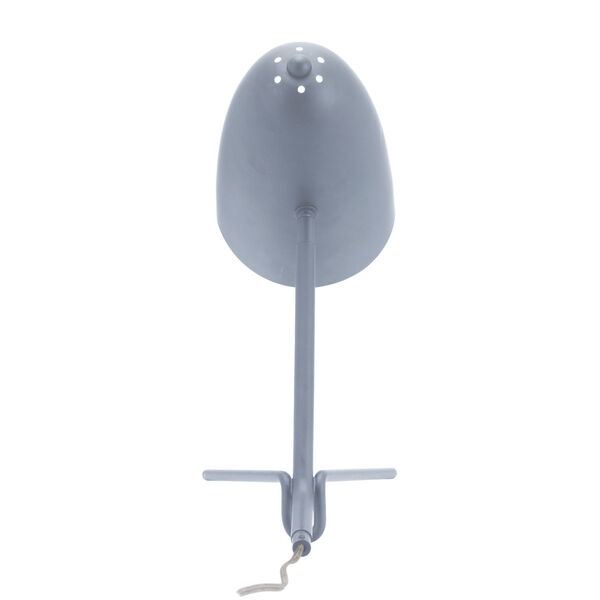 Jamison Matte Gray One-Light Desk Lamp, image 5