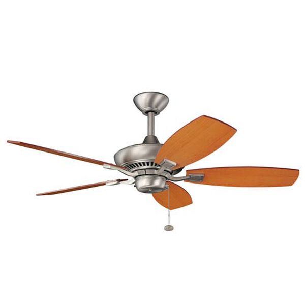 Canfield 44-Inch Brushed Nickel Ceiling Fan, image 2