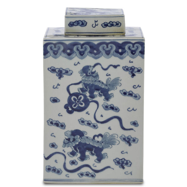 Ming Blue and White Small Lidded Jar, image 2