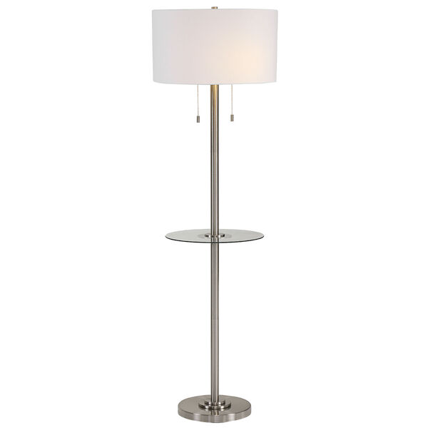 Cooper Brushed Nickel Floor Lamp, image 1