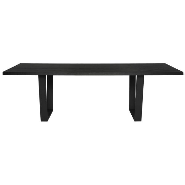 Versailles Onyx and Black 79-Inch Dining Table, image 6