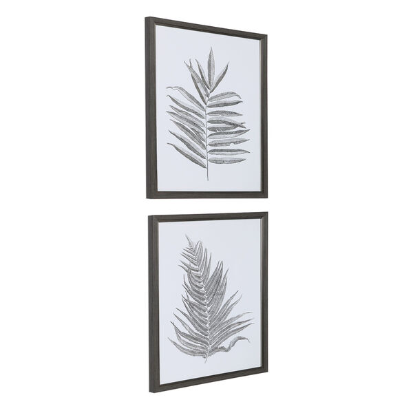 Silver Ferns Print, Set of Two, image 3