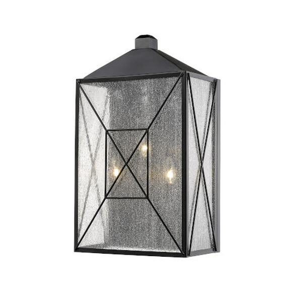 Caswell Three-Light Outdoor Wall Sconce, image 1