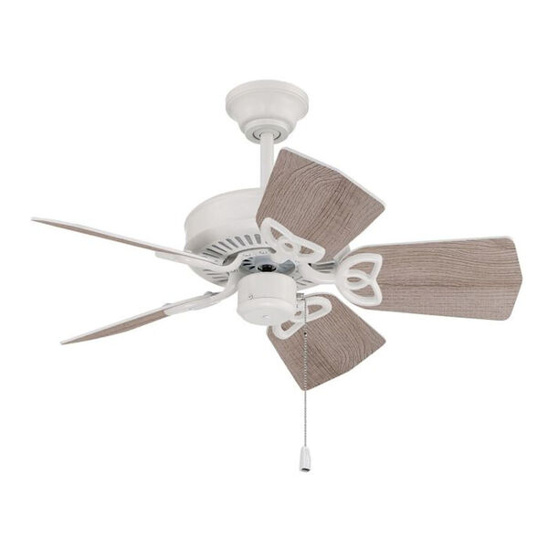 Piccolo White 30-Inch Ceiling Fan, image 3