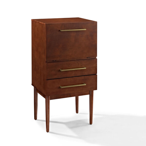 Everett Mahogany Spirit Cabinet, image 1